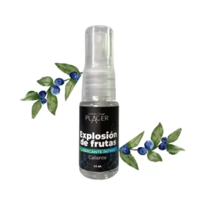 LUBRICANTE PLACER EXPLOSIÓN FRUTAS (15ml)