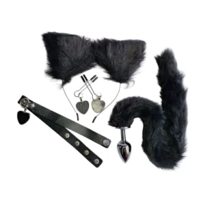 KIT ZORRA 4 Piezas (Color Negro)