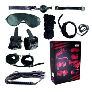 KIT SADO PELUCHE NEGRO