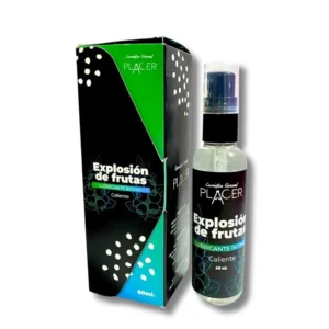 LUBRICANTE PLACER EXPLOSION FRUTAS CALIENTE (60ml)