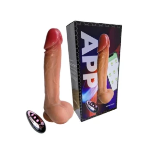 VIBRADOR REALISTA CAUCASICO APP