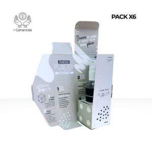 PACK X6 LUBRICANTE NEUTRO PLACER 60ML