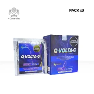 PACK X3 Q VOLTA G CAJA