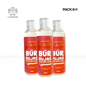 PACK 6+1 BURBUJAS PLACER 60ML