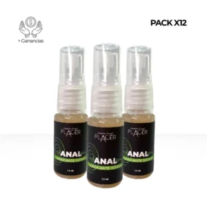PACK X12 ANAL PLACER 15ML
