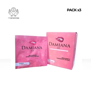 PACK X3 DAMIANA CAJA