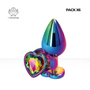 PACK X6 PLUG TORNASOL TALLA S