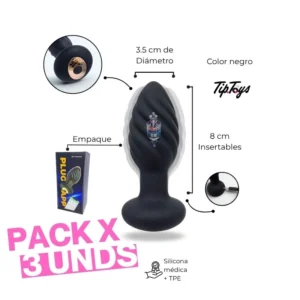 PLUG ANAL PGA03 APP  PROMO X3