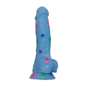 DILDO LATIN LOVER TESTICULOS COPA STAR AZUL M03