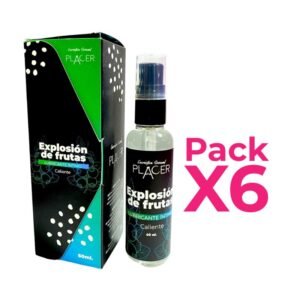 Pack Rentabilidad X6 Explosión de Frutas Caliente 60 ml